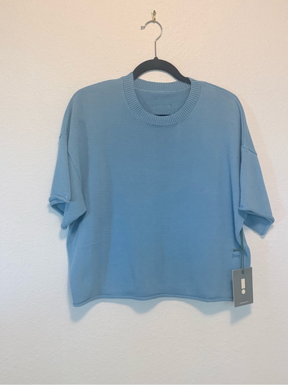 NWT Daily Drills Beach Knit Cropped Sleeve XS/S Malibu SOLD OUT